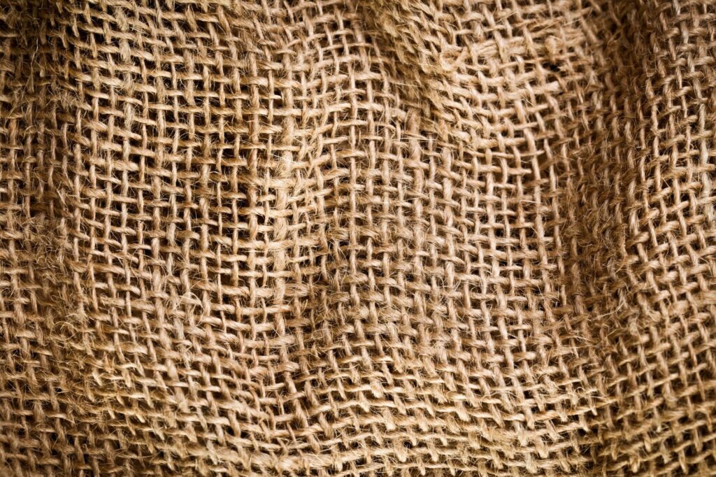 Picture of knit burlap weave