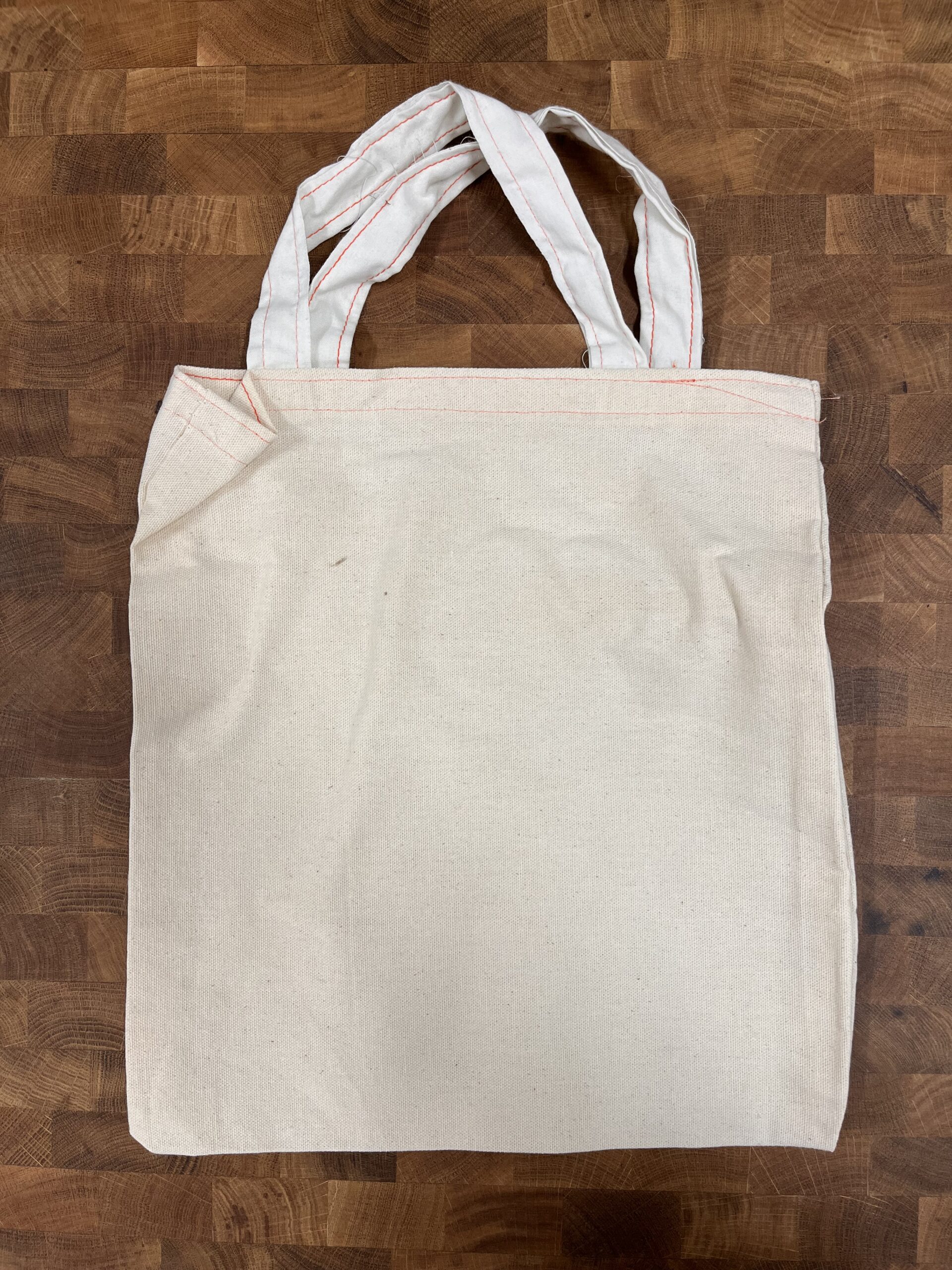 12x13" Cotton Bag with Handles
